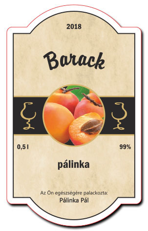 briful barna 70x115 palinkascimke barack palinka