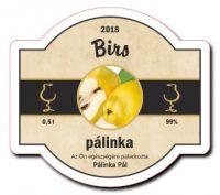 briful barna 70x63 palinkascimke birs palinka