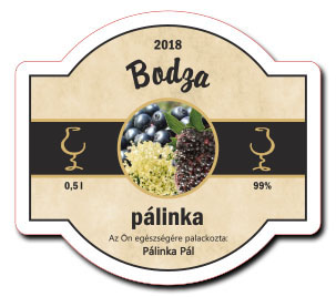 briful barna 70x63 palinkascimke bodza palinka