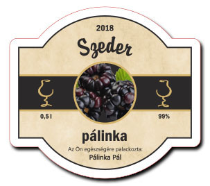 briful barna 70x63 palinkascimke szeder palinka