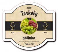 briful barna 70x63 palinkascimke torkoly palinka