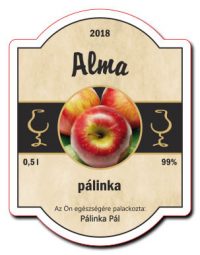 briful barna 70x91 palinkascimke alma palinka