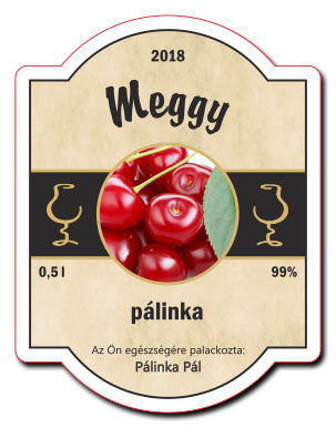 briful barna 70x91 palinkascimke meggy palinka
