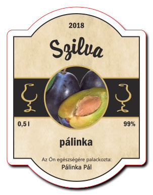 briful barna 70x91 palinkascimke szilva palinka