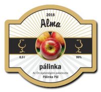 briful csikos 70x63 palinkascimke alma palinka arany