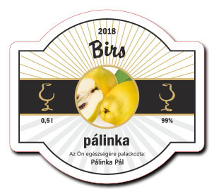 briful csikos 70x63 palinkascimke birs palinka
