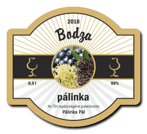 briful csikos 70x63 palinkascimke bodza palinka arany