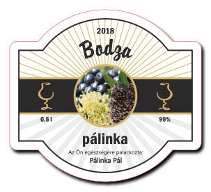 briful csikos 70x63 palinkascimke bodza palinka