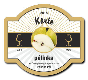 briful csikos 70x63 palinkascimke korte palinka arany