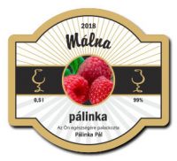 briful csikos 70x63 palinkascimke malna palinka arany