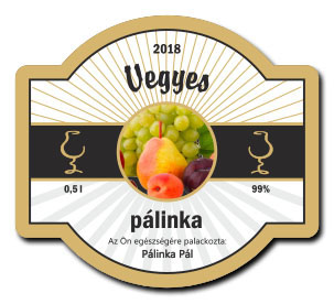 briful csikos 70x63 palinkascimke vegyes palinka arany
