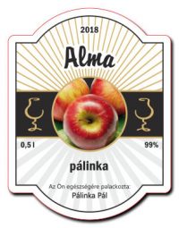 briful csikos 70x91 palinkascimke alma palinka
