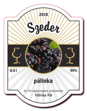 briful csikos 70x91 palinkascimke szeder palinka