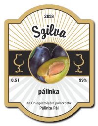 briful csikos 70x91 palinkascimke szilva palinka arany