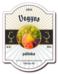 briful csikos 70x91 palinkascimke vegyes palinka