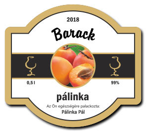 briful feher 70x63 palinkascimke barack palinka arany
