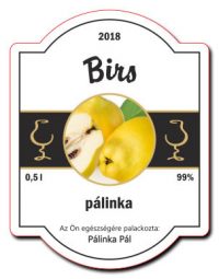briful feher 70x91 palinkascimke birs palinka