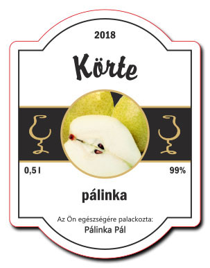 briful feher 70x91 palinkascimke korte palinka