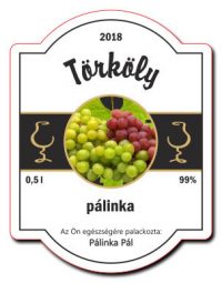 briful feher 70x91 palinkascimke torkoly palinka