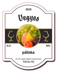 briful feher 70x91 palinkascimke vegyes palinka