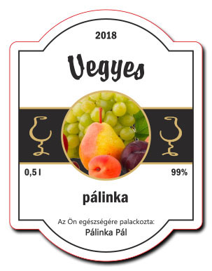 briful feher 70x91 palinkascimke vegyes palinka