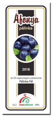 palinkascimke hungar BG afonya palinka