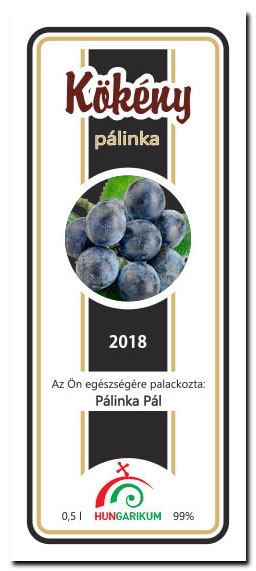 palinkascimke hungar BG kokeny palinka