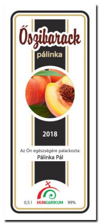 palinkascimke hungar BG oszibarack palinka
