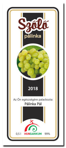 palinkascimke hungar BG szolo palinka