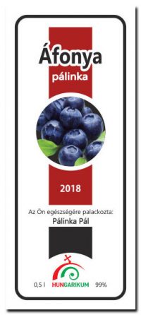 palinkascimke hungar RB afonya palinka