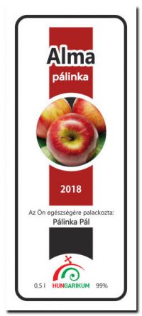 palinkascimke hungar RB alma palinka