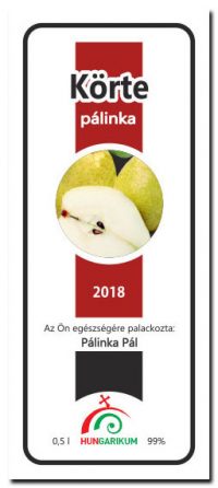 palinkascimke hungar RB korte palinka