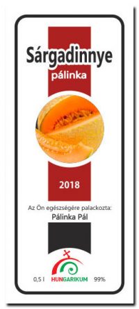 palinkascimke hungar RB sargadinnye palinka