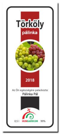 palinkascimke hungar RB torkoly palinka